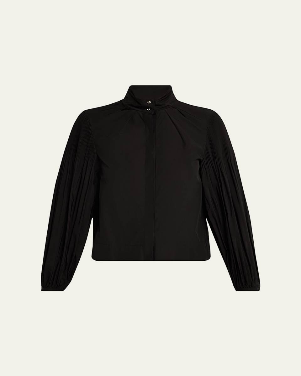 Lupa Pleated Sleeve Blouse